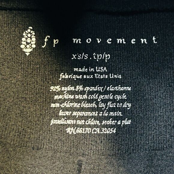 Free People Fp Movement Washed Barely There Yoga Leggings Size XS - Picture 5 of 10
